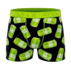 BUD LIGHT Lime Boxer Briefs In A Can Size Small